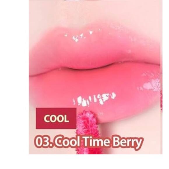 Milk Touch Berry-Jelly Lip Tint – Cool Berry | K-Beauty Plump Juicy Glow Tint - Picture 8 of 12